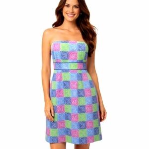 Vineyard Vines Patchwork aurora Dress